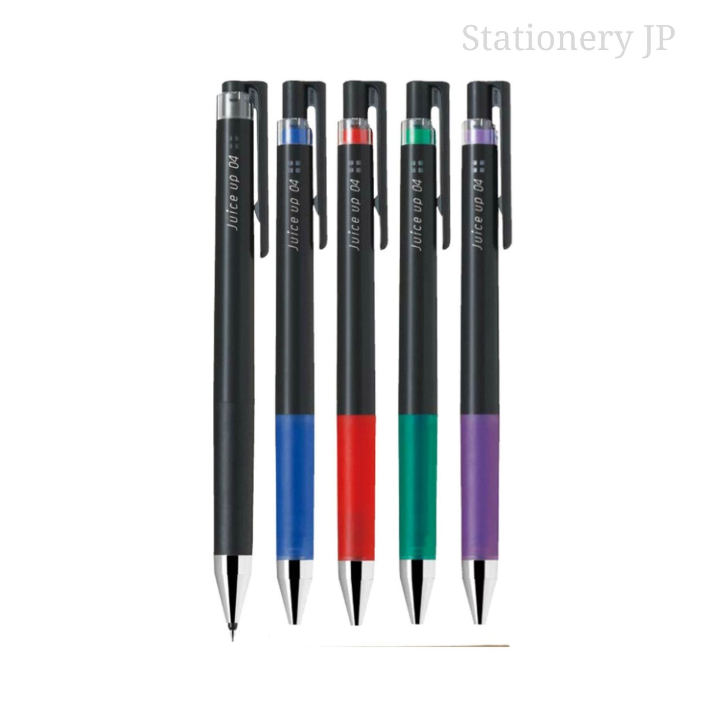 Pilot juice up 04 Retractable Gel Ink Pen, Ultra Fine Point 0.4mm, 5 Colors Set