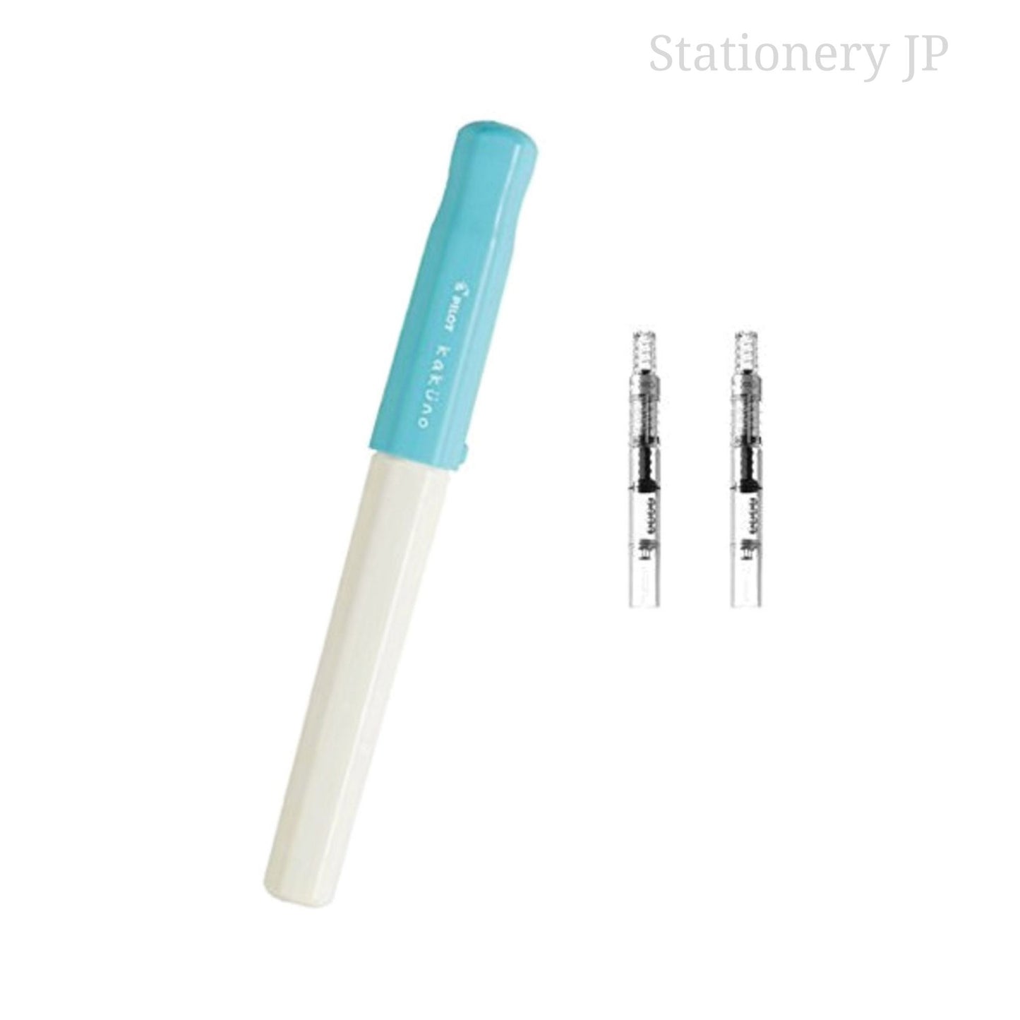 Pilot Kakuno Fountain Pen & Pen Converter (CON-40x2) Set