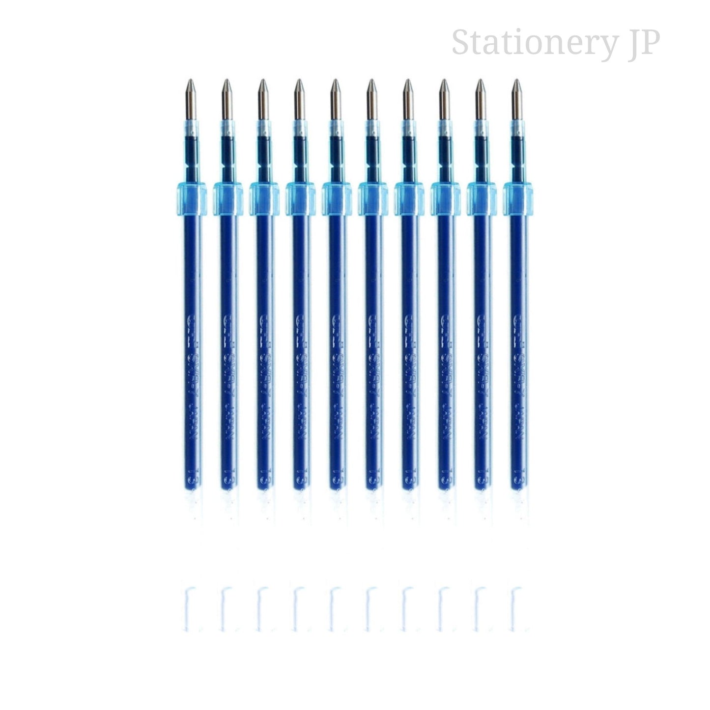 SXR-7 Refills for Jetstreem Ballpoint Pen, 0.7mm, Blue Ink, 10 Pieces Set