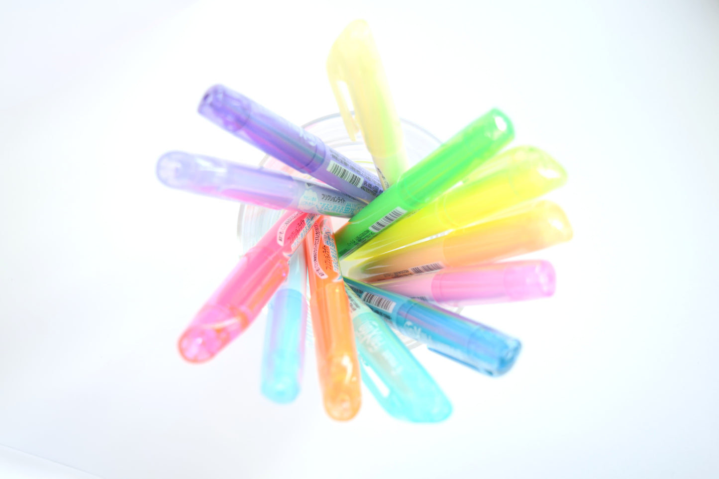 Pilot Frixion Erasable Highlighter Pen 12 Colors Set with Eraser