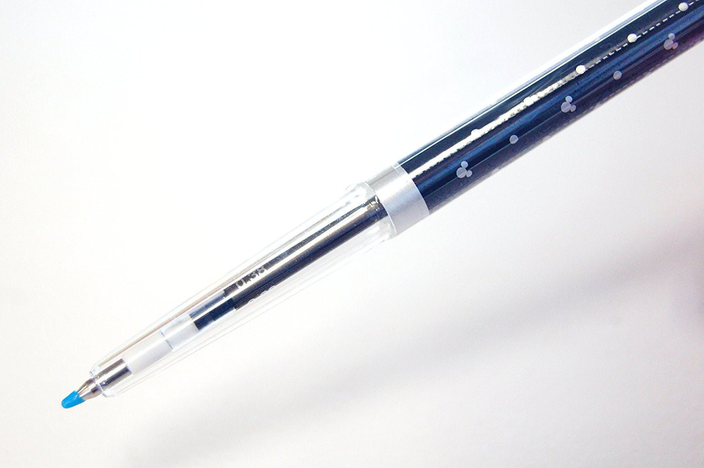 Disney Style Fit Retractable Gel Ink Pen, Slim & Stylish Body, Micro Point 0.38mm, 8 Colors Set