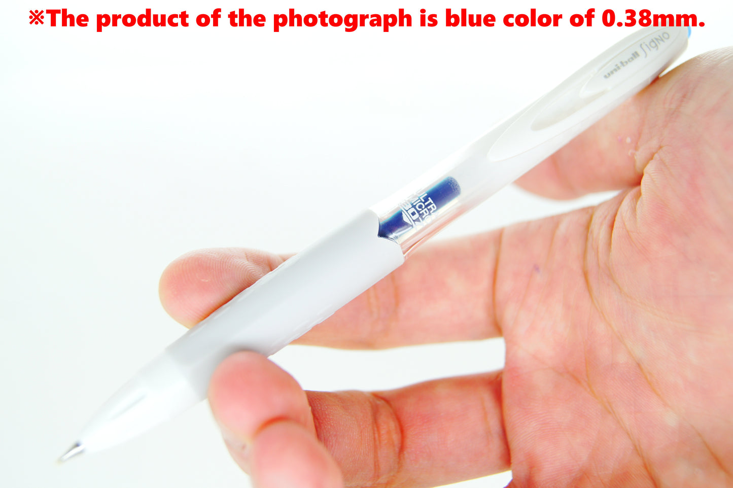 Signo 307 Retractable Gel Ink Pen, Ultra Micro Point 0.38mm, Black Ink, 5 Pieces Set