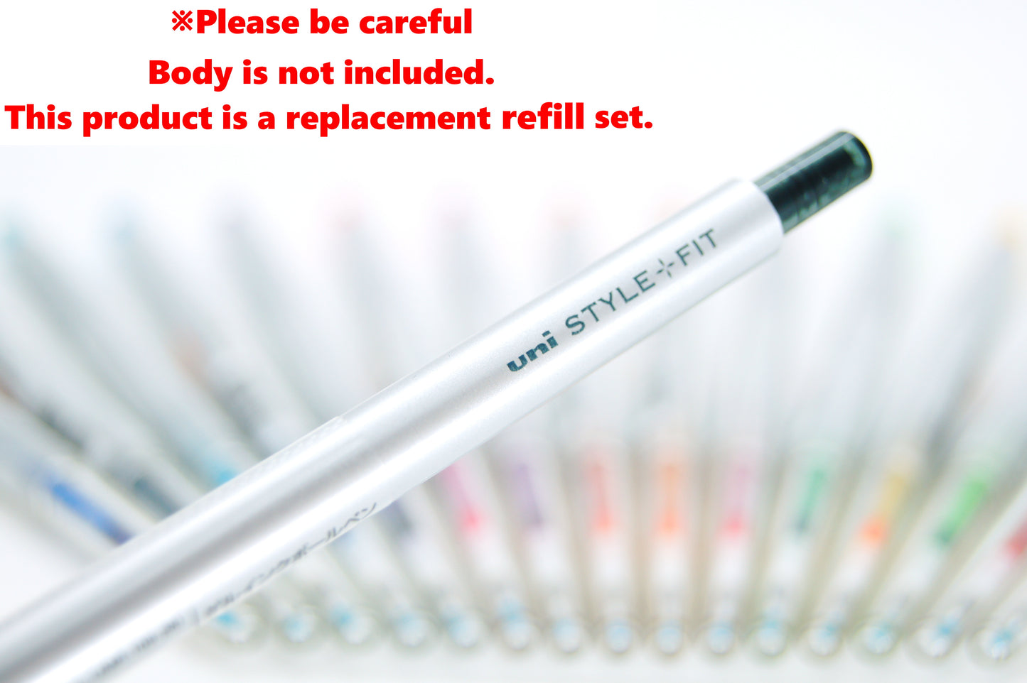 Signo Gel Ink Refills for Style Fit Gel Multi Pen 0.38mm 10 Colors Set