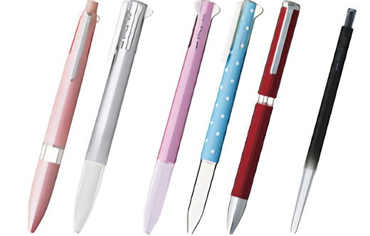 Disney Style Fit 5 Color Multi Pen Body Component, Mickey/Minnie/Donald, 3 Designs Set