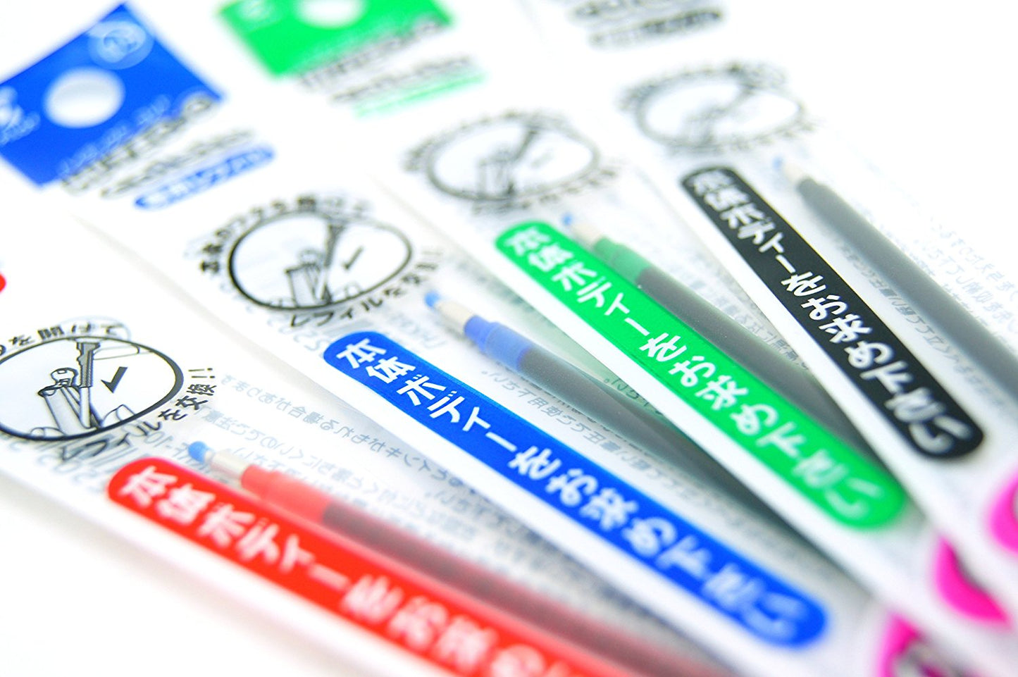Pilot Hi-tec-c Coleto Gel Ink Pen Refill, 0.5mm 15 Color Refills, Sticky Notes Value Set