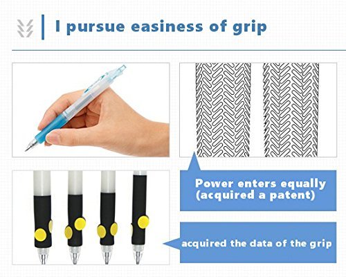 Pilot Acroball Retractable Advanced Ink Ball Point Pens, Medium Point 1.0mm, Red Ink, Rubber Grip, 5 Pieces Set