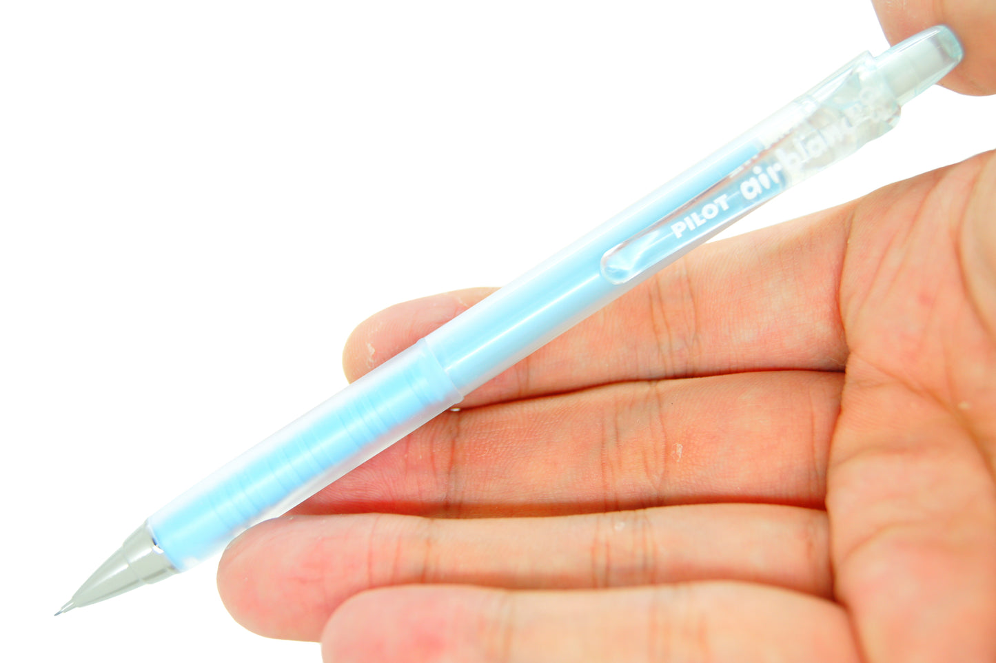 Pilot AirBlanc Mechanical Pencil 0.3mm 6 Color Body(Soft Blue/Green/Pink/Orange/White/Violet) Pens, 6 Pieces Set