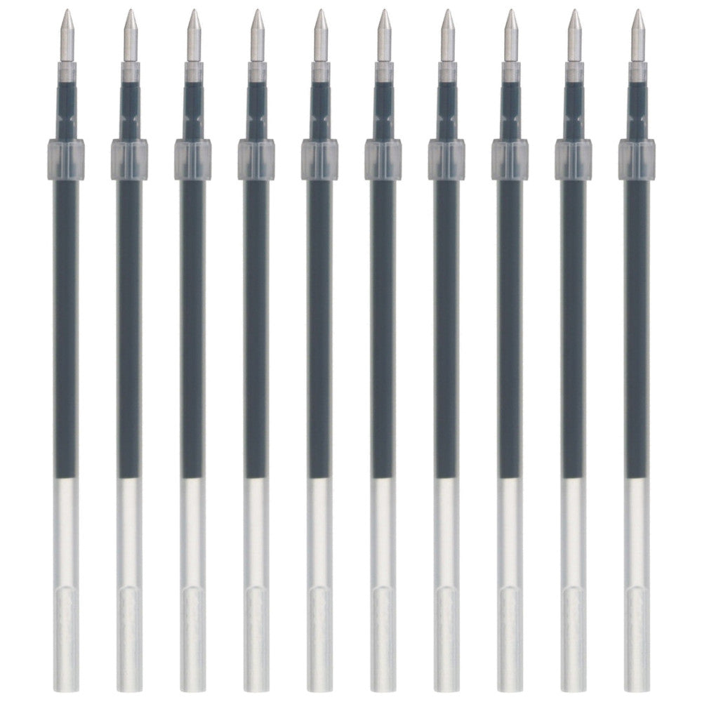 SXR-5 Refills for Jetstreem Ballpoint Pen, 0.5mm, Black Ink, 10-Pack, Sticky Notes Value Set