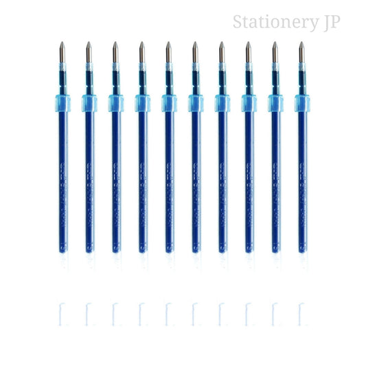 SXR-10 Refills for Jetstreem Ballpoint Pen, 1.0mm, Blue Ink, 10 Pieces Set