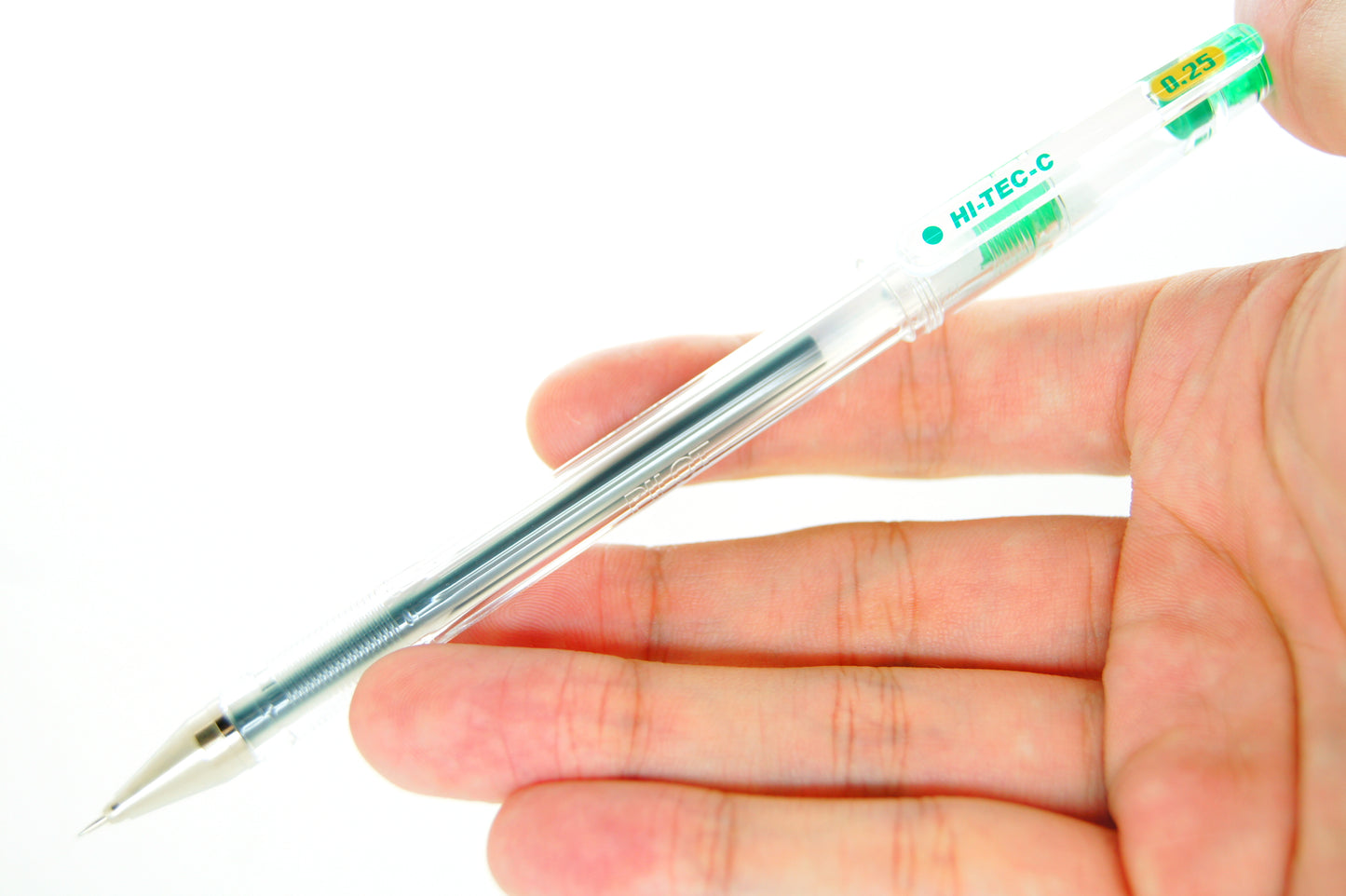 Pilot Hi-Tec-C 03 Gel Ink Pen, Micro Fine Point 0.3mm, Black Ink, 5-Pack,