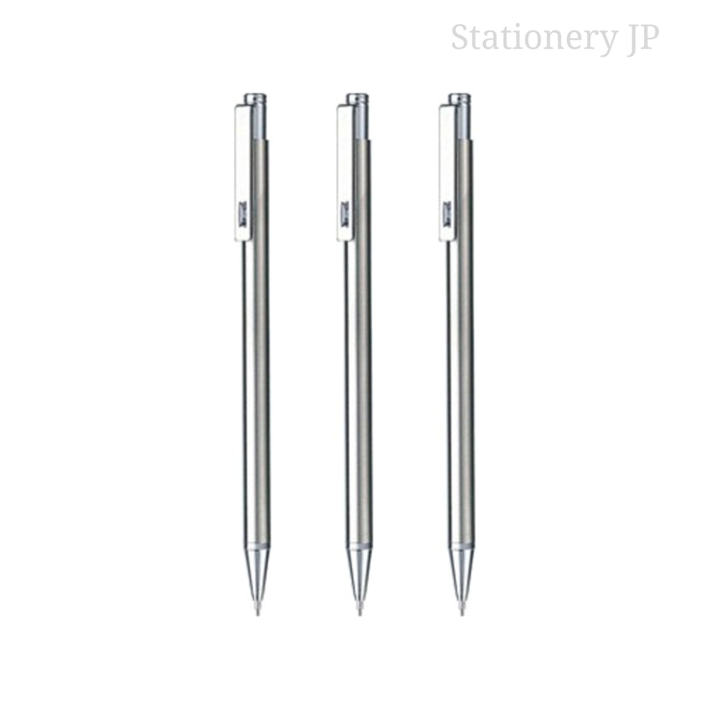 Zebra Techo TS-3 Mini Mechanical Pencil for Notebook, 0.5mm, 3 Pieces Set