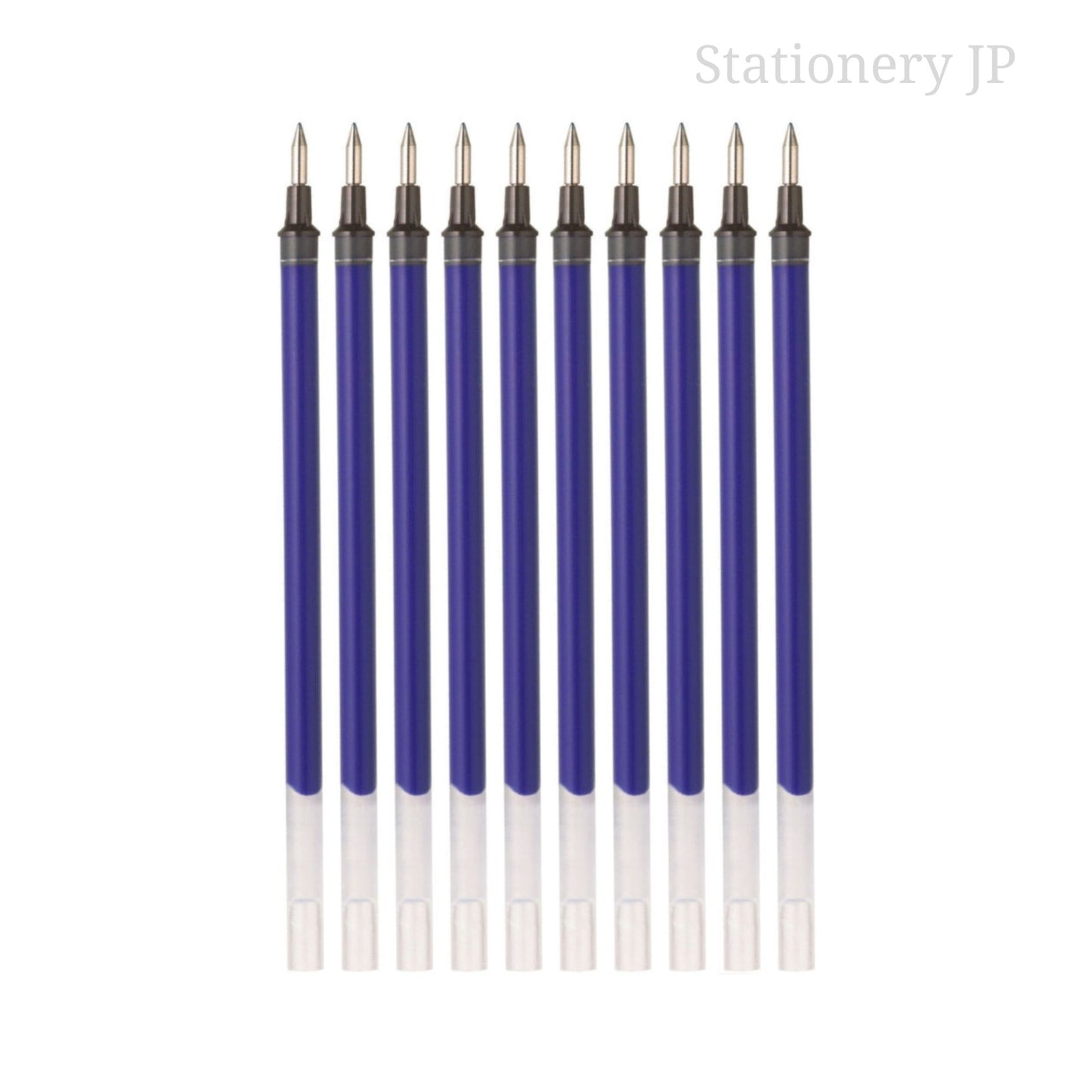 UMR-1-05 Refills for Signo Gel Ink Ballpoint Pen, UM-151 DX, 0.5mm, Blue Ink, 10 Pieces Set