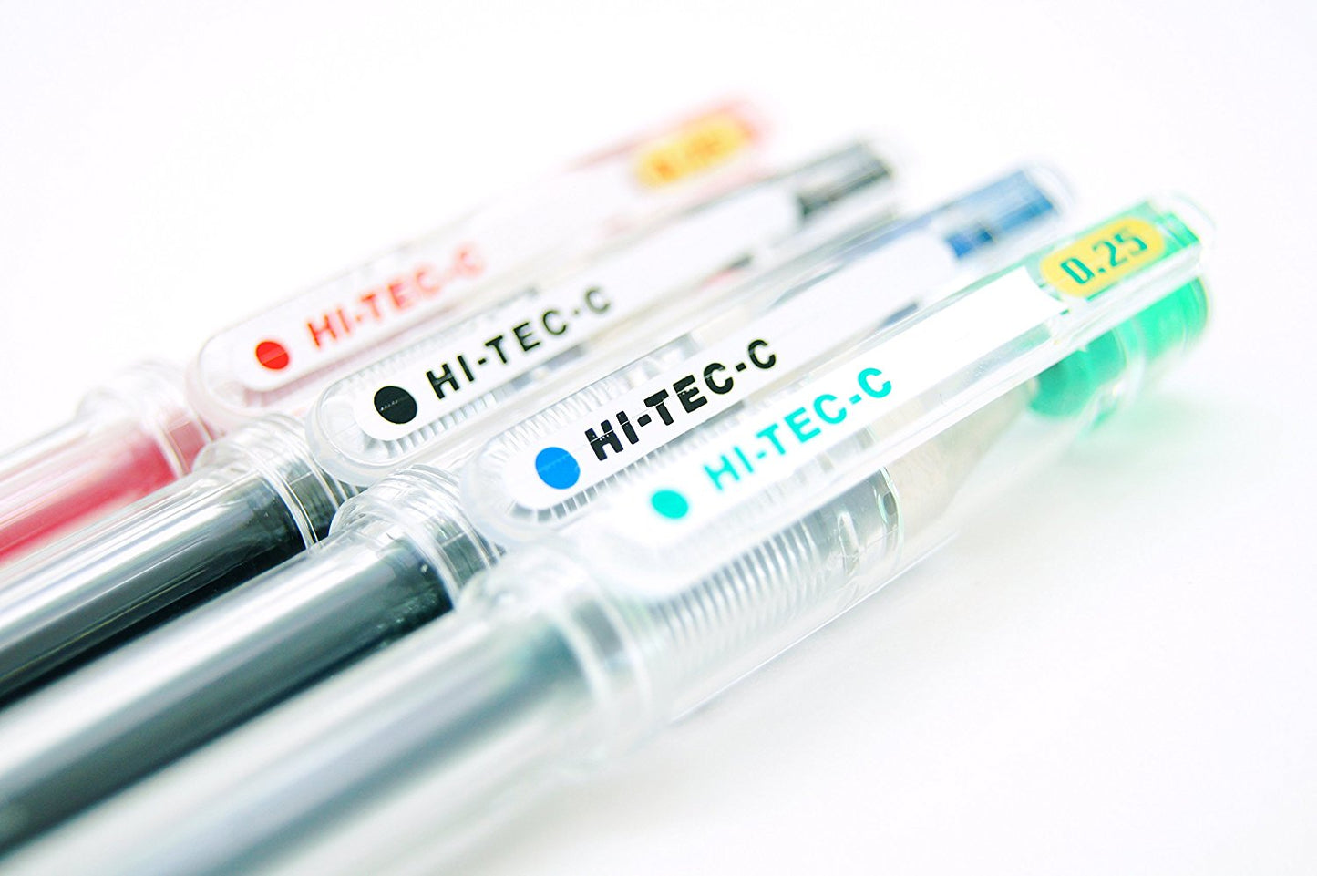 Pilot Hi-Tec-C 025 Gel Ink Pen, Hyper Fine Point 0.25mm, Blue Black Ink, 5 Pieces Set