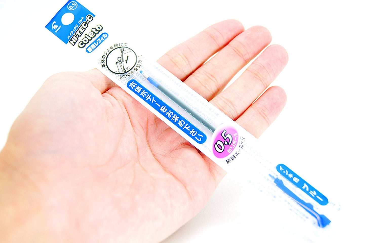 Pilot Hi-tec-c Coleto Gel Ink Pen Refill, 0.5mm 15 Color Refills, Sticky Notes Value Set